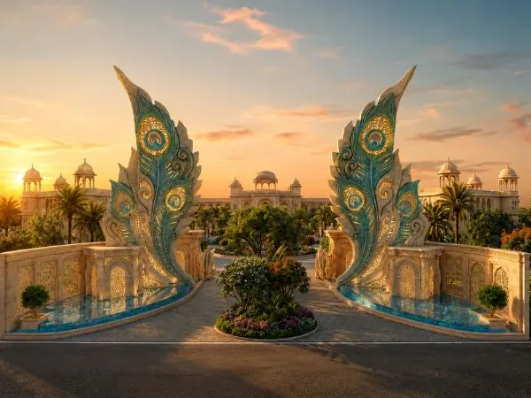 Ksons Tattva entrance, image supplied by Shri Vrinda Group